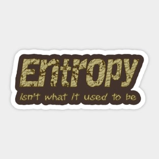Entropy Sticker